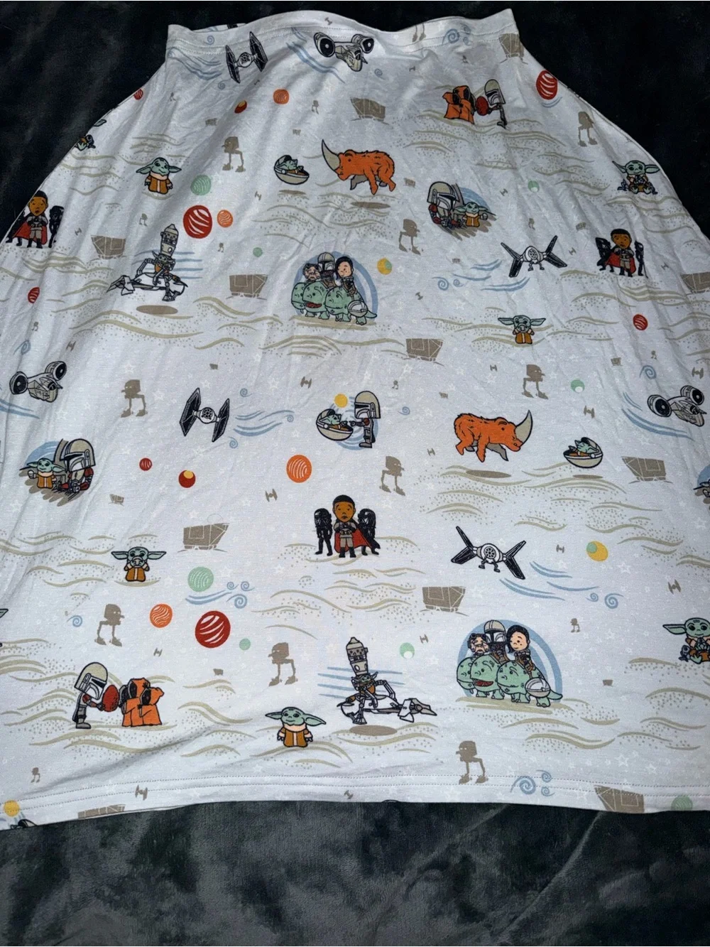 Milk Snob Baby Nursing/ Car seat cover - Star Wars Characters Print